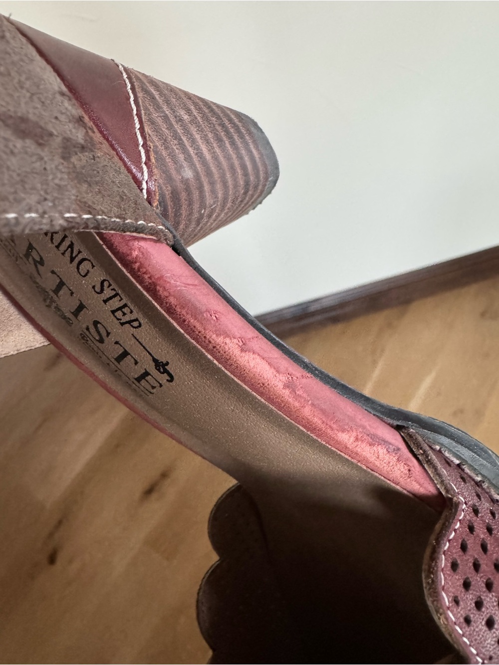 L'ATISTE by Spring Step Parchelle Bordeaux Mary Jane Pumps - Picture 10 of 10